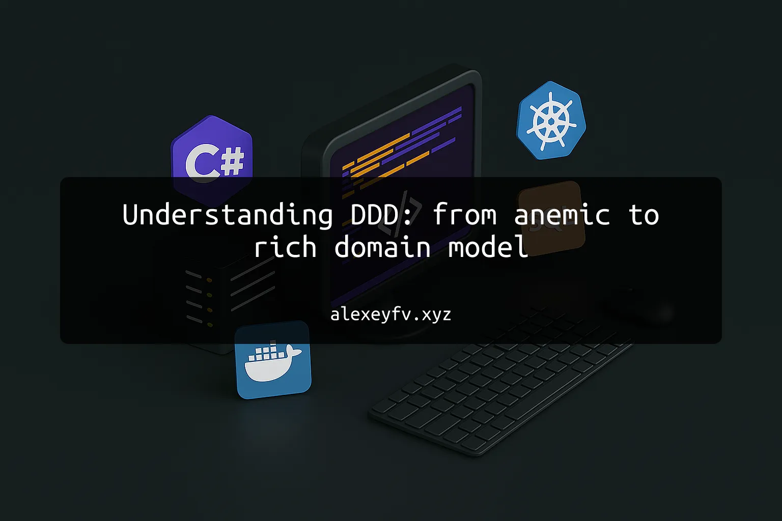 img of Understanding DDD: from anemic to rich domain model