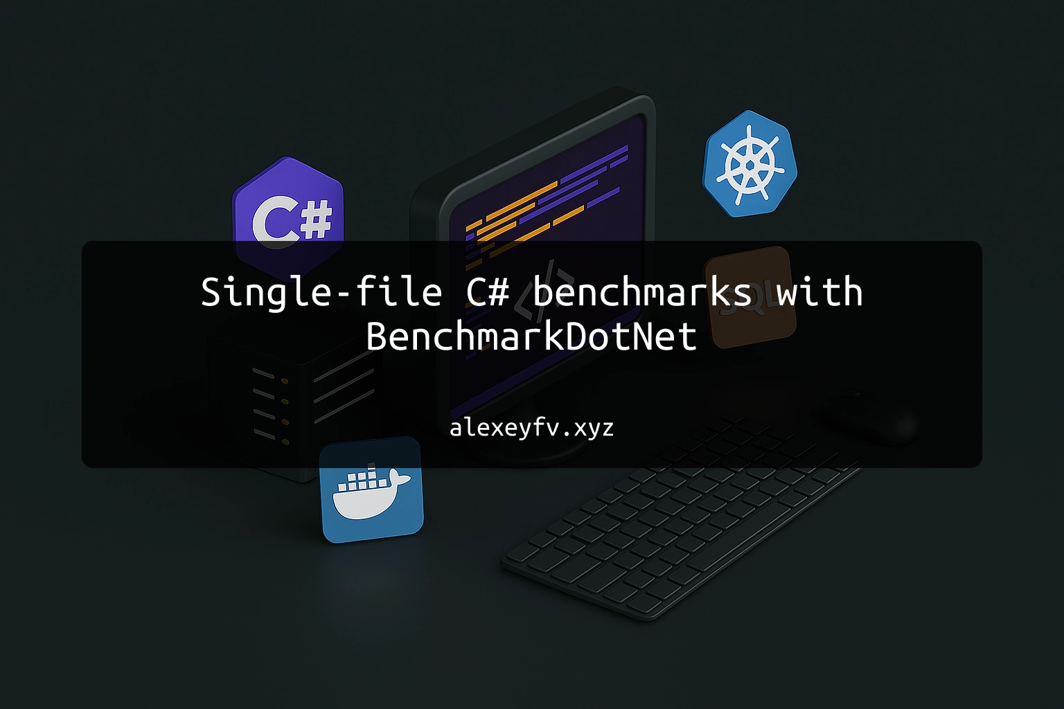 img of Single-file C# benchmarks with BenchmarkDotNet