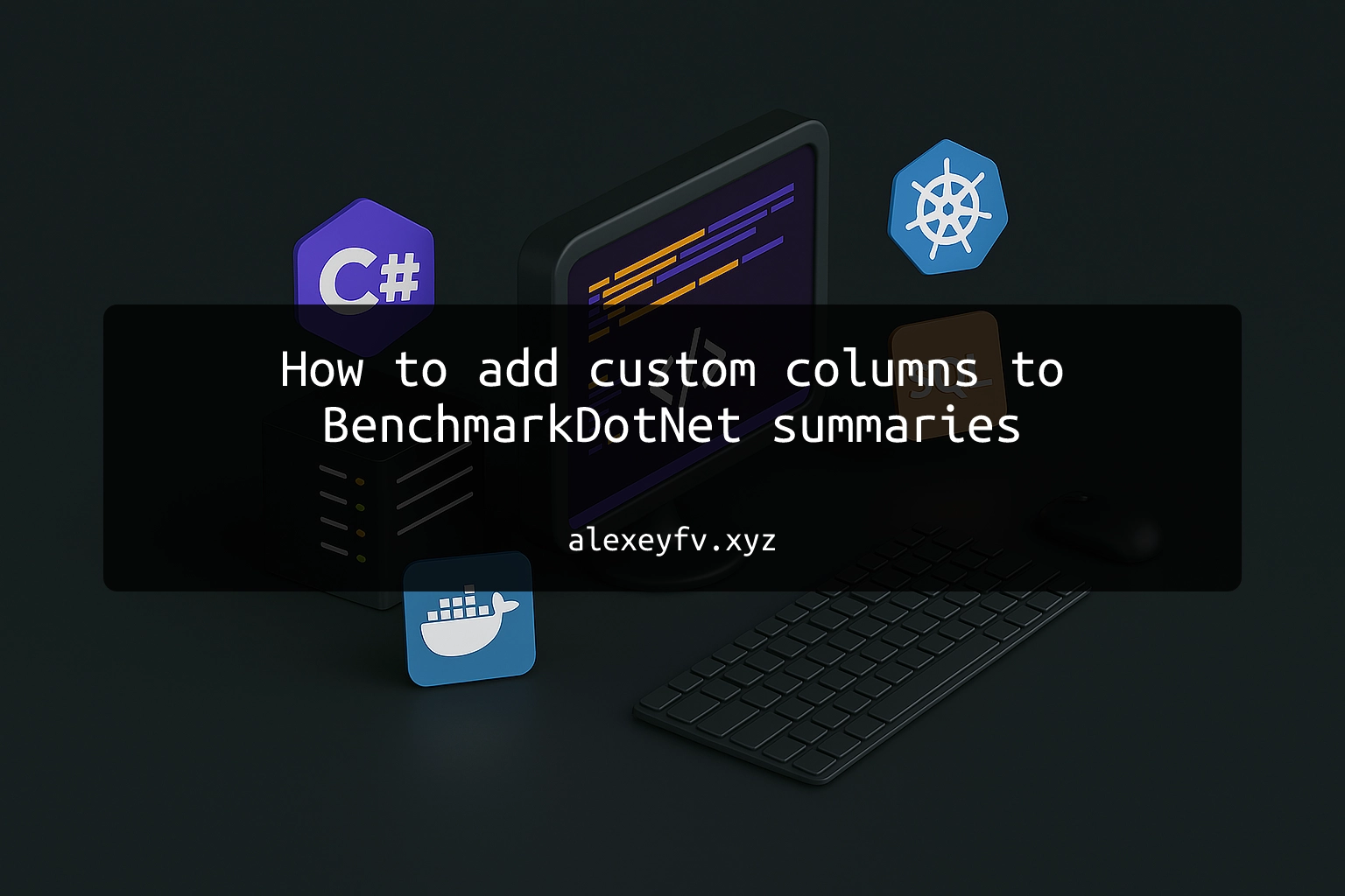 img of How to add custom columns to BenchmarkDotNet summaries