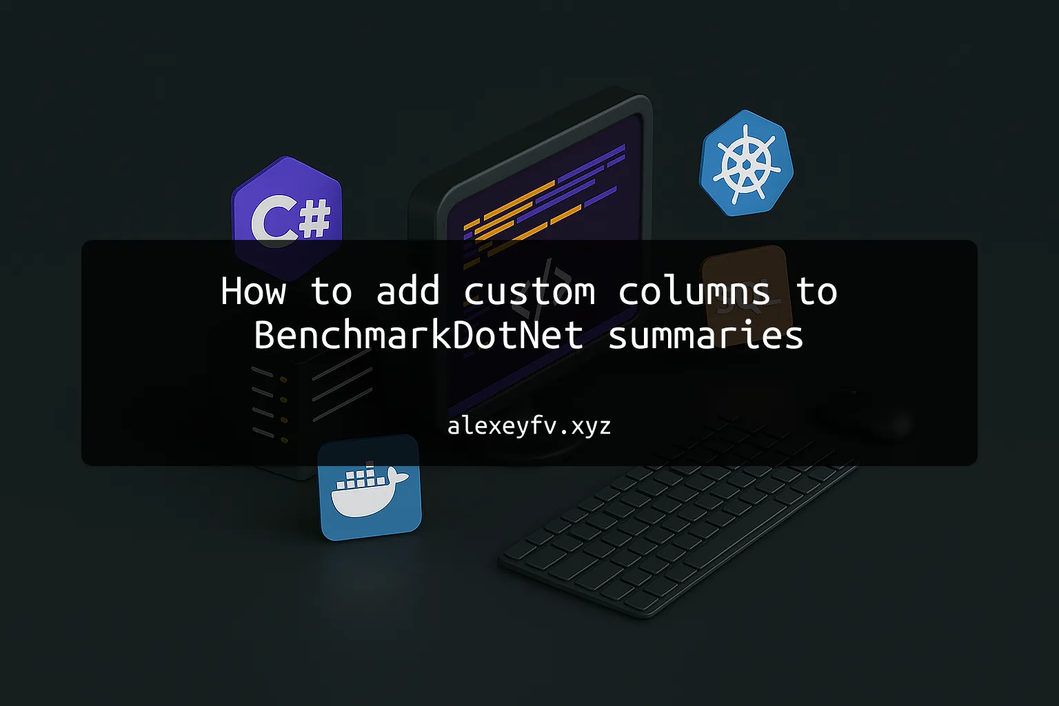 img of How to add custom columns to BenchmarkDotNet summaries
